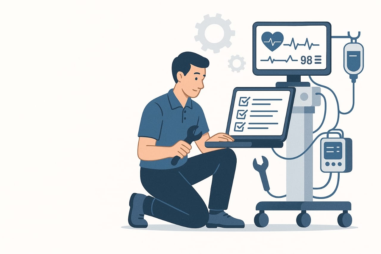 تغطية تكاليف الصيانة الدورية للأجهزة الطبية داخل المستشفى